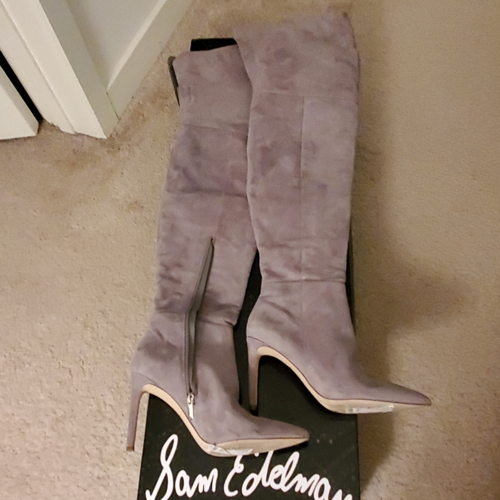 Sam Edelman Bernadette Thigh High Suede Boots